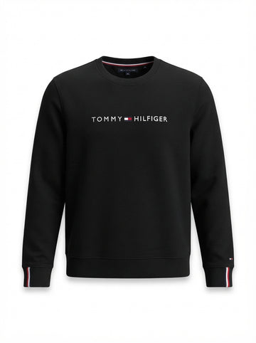 Men's Classic Embroidered Logo Crewneck Sweatshirt