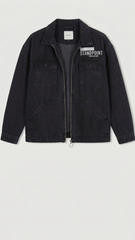 DF Jeans Mens Denim Embroided Jacket