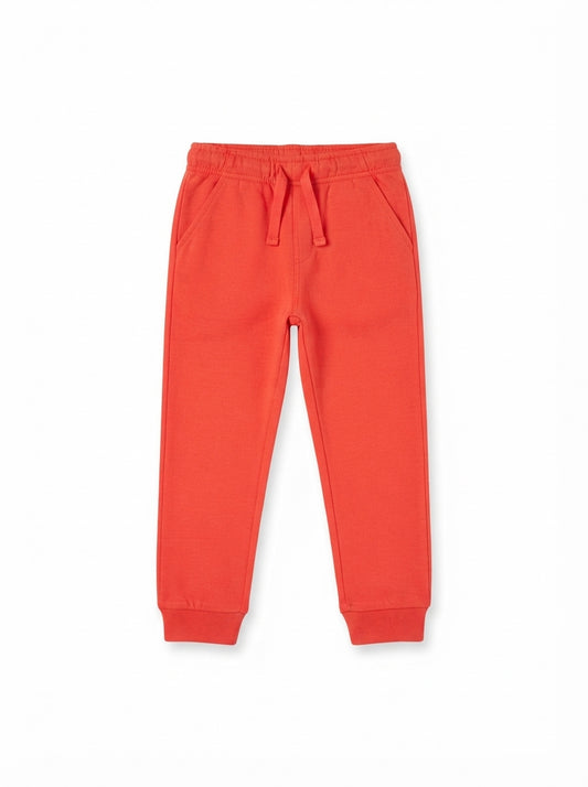 Kids' Everyday Joggers – Coral Red