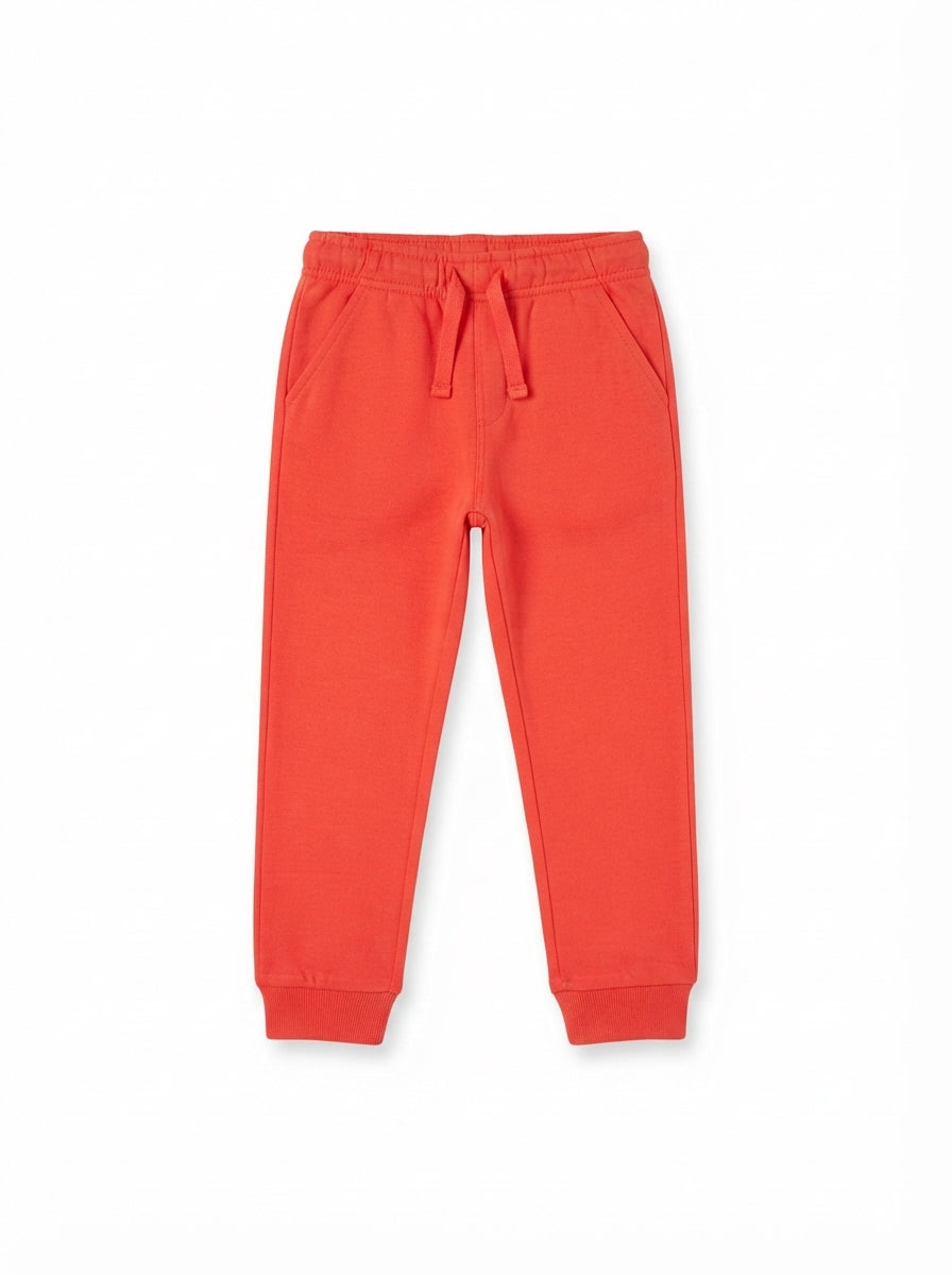 Kids' Everyday Joggers – Coral Red