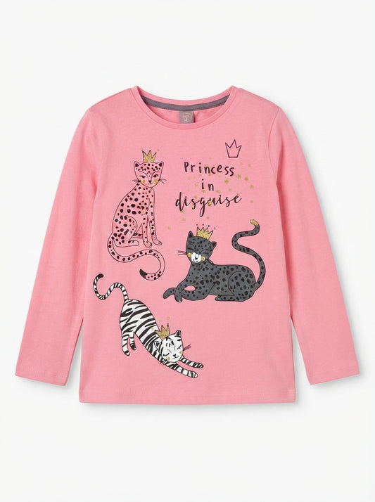 Girls' Princess Graphic T-Shirt