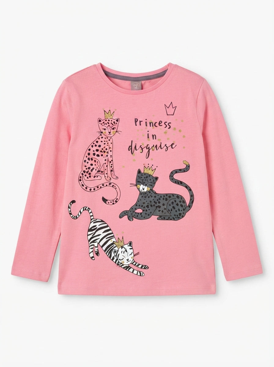 Girls' Princess Graphic T-Shirt