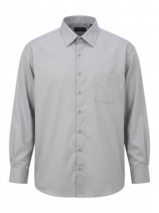 Signature Carrington Classic Fit Non-Iron Sateen Dress Shirt