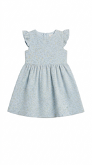 LC WAIKIKI Girls Textured Floral Printed Dress