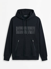 Men Kenneth Cole Mesh Logo Tech Hoodie