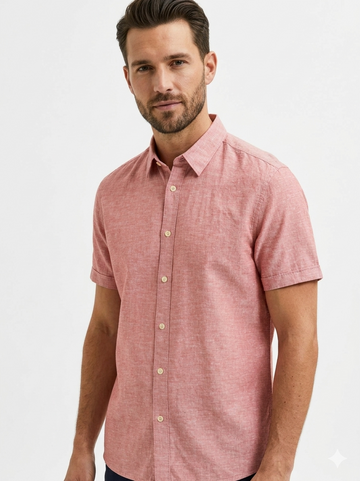 SELECTED HOMME Men SS Noos Short Sleeve Shirt