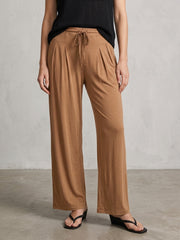 Women's Wide-Leg Drawstring Lounge Pants