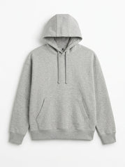 PB Men Essential Heavyweight Heather Grey Hoodie