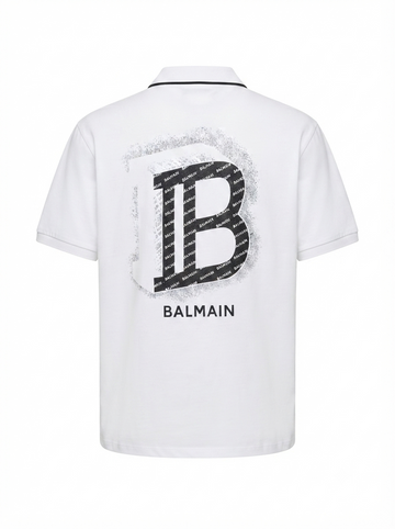 BALMAIN Paris Signature Polo
