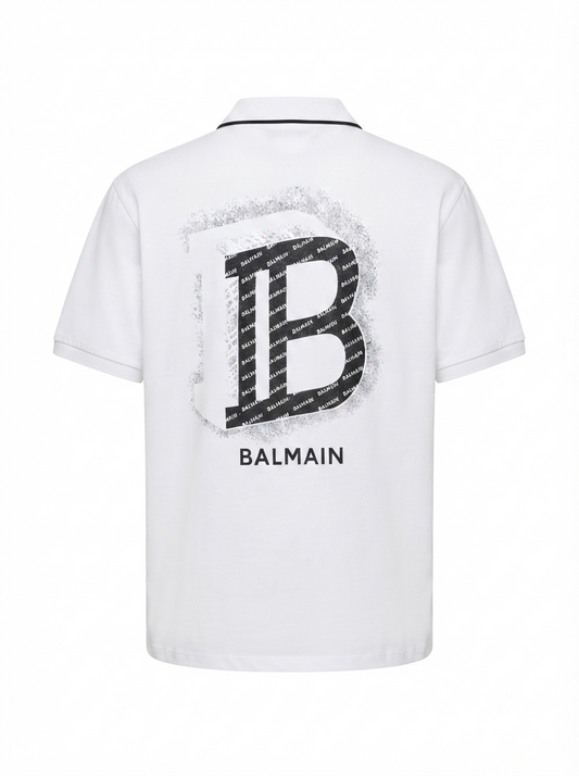 BALMAIN Paris Signature Polo
