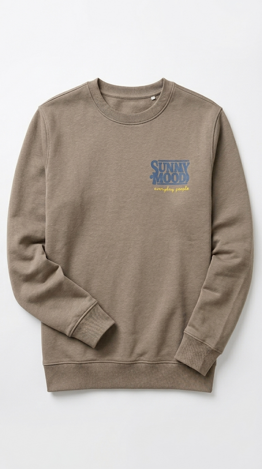 BLEND MENS BHSUN NATURE BACKPRINT SWEATSHIRT
