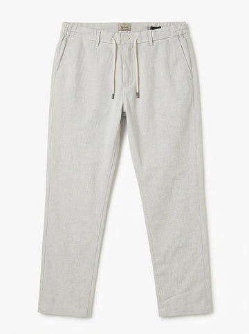 Men's Textured Casual Trousers