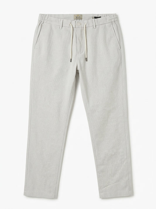 Men's Textured Casual Trousers