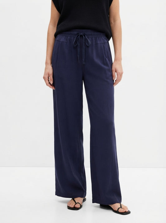 Women's Wide-Leg Drawstring Lounge Pants