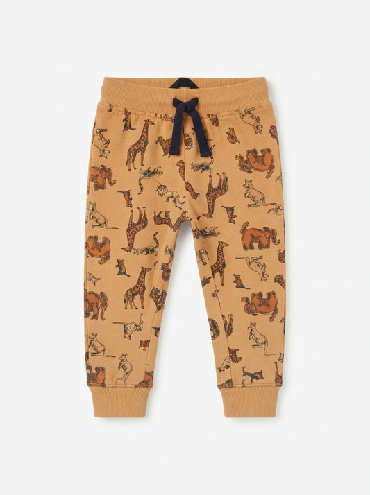 Boys' Safari Animal Print Joggers | Comfortable Kids Activewear