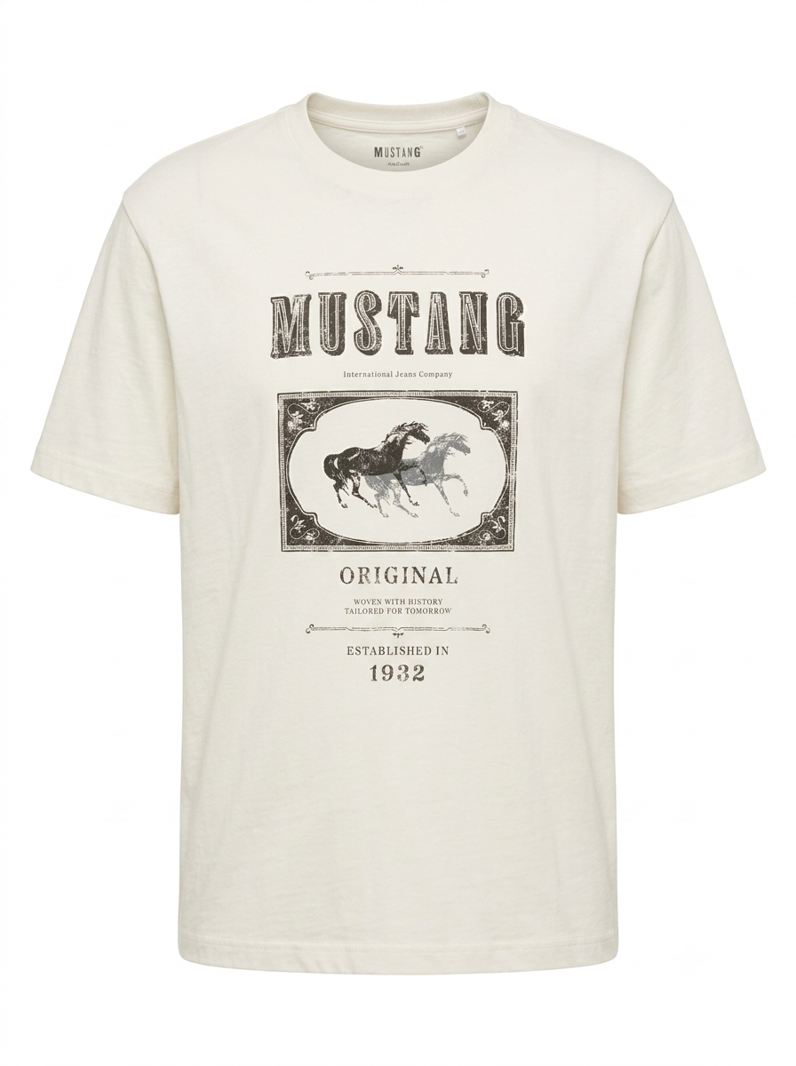 Mustang Men's Print T-shirt