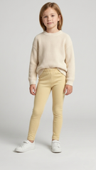 H&amp;M لڑکیاں ہلکی سبز بلیوں کی ٹانگیں 
