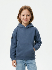 LEFTIES GIRLS BASIC HOODED PULLOVER