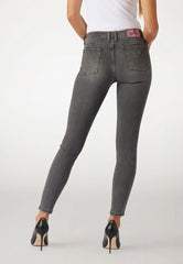 GUESS Women Skinny Jeans 'Annette' in Grey Denim