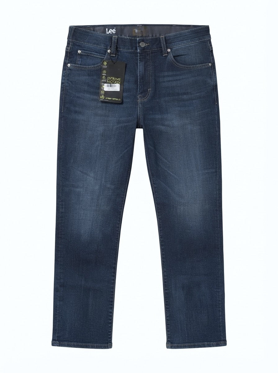 Men’s Slim Tapered Dark Indigo Jeans