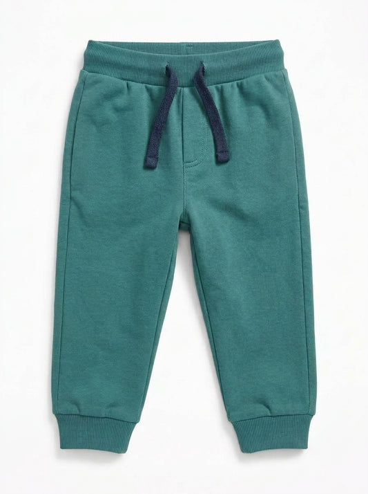 Boys' Teal Blue Fleece Jogger Pants