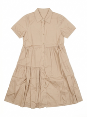 Women's Tiered Shirt Dress