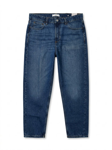 Men’s Carrot Fit Medium Blue Denim Jeans