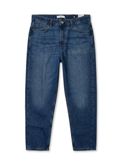 Men’s Carrot Fit Medium Blue Denim Jeans