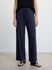 Women's Wide-Leg Drawstring Lounge Pants
