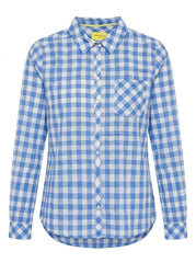 Everyday Blue and White Check Shirt for Women