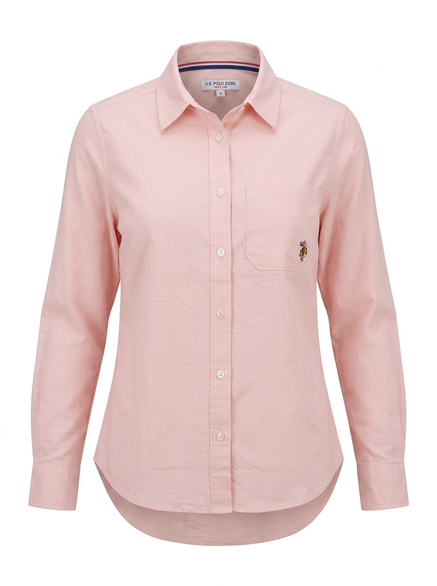 Women’s Long-Sleeve Oxford Shirt