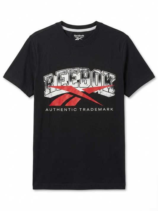 Reebok Men's Graphic Tee – Authentic Trademark Edition