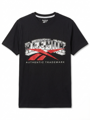 Reebok Men's Graphic Tee – Authentic Trademark Edition