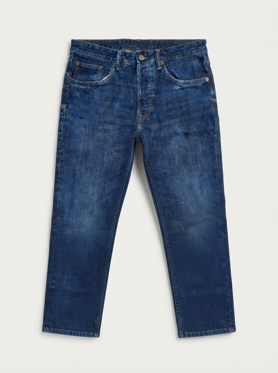 Women Slim-Fit Dark Wash Denim Jeans