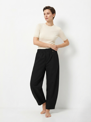Everyday Women Comfort Barrel-Leg Pants