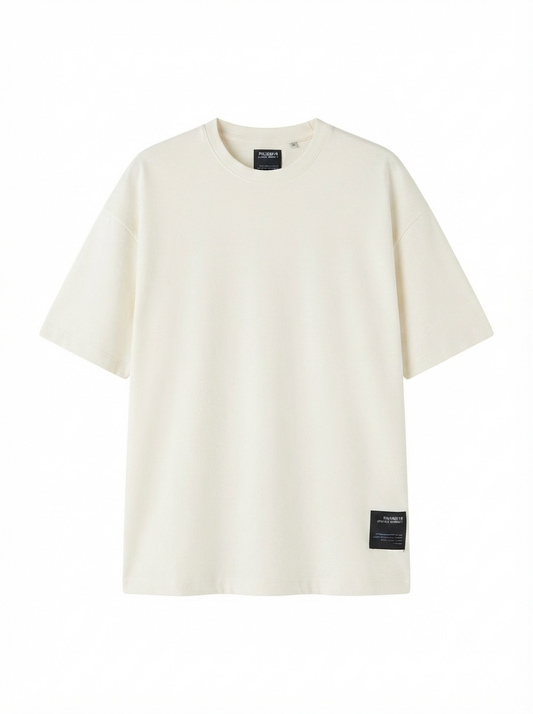 Pull & Bear Basic Drop Shoulder Over Sized T-shirt