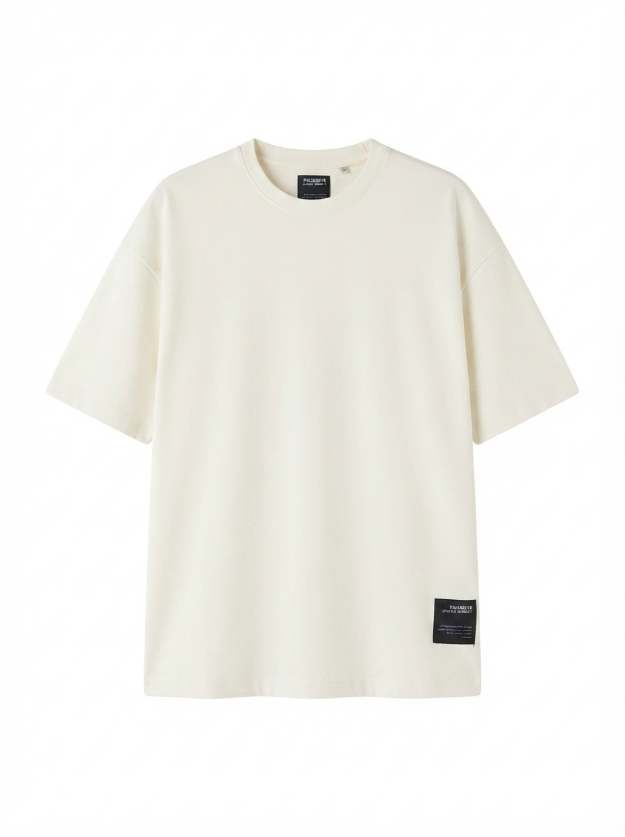 Pull & Bear Basic Drop Shoulder Over Sized T-shirt