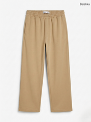 Bershka Straight-Leg Drawstring Lounge Pants