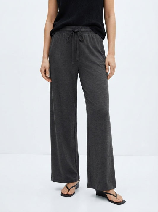 Women's Wide-Leg Drawstring Lounge Pants