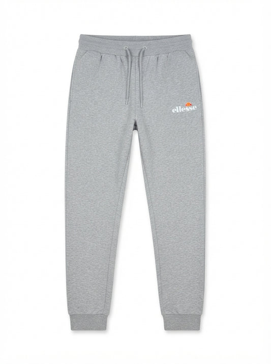 Heather Grey Ellesse Logo Joggers | Casual Athletic Sweatpants
