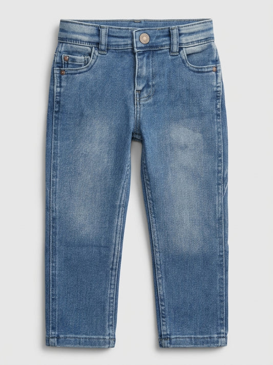Kids' Medium Wash Blue Jeans | Stretch Denim Pants