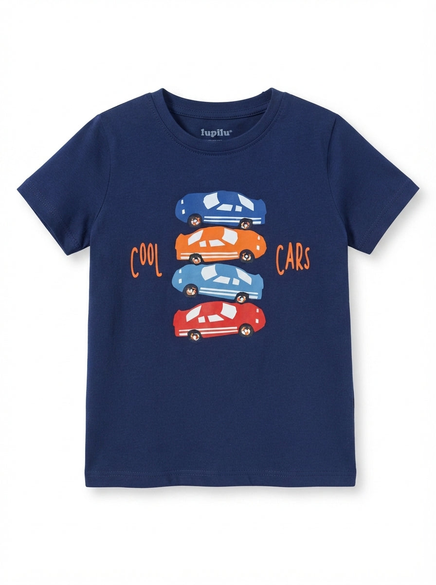 Boys' "Cool Cars" Graphic T-Shirt