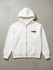 PEGADOR Mens Logo Zipped Hoodie