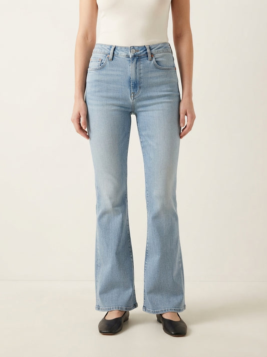 VAILENT HIGH-RISE FLARE JEANS