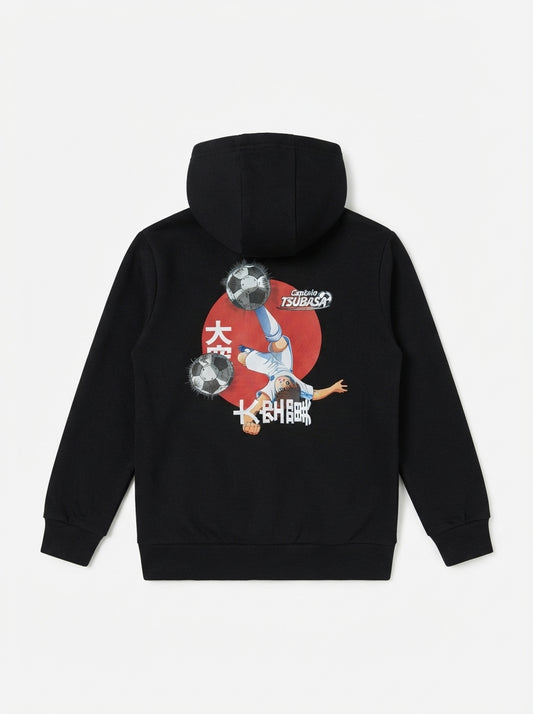 Difuzed Boys "Captain Tsubasa Japan 10" Graphic Hoodie