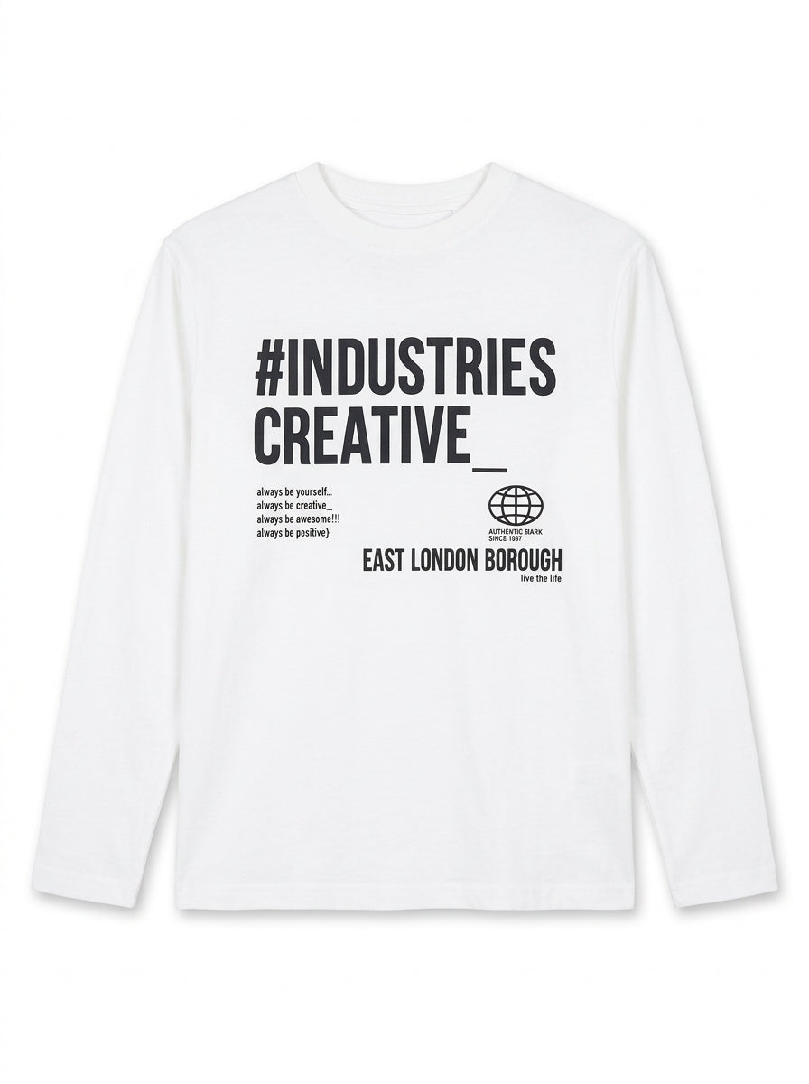 Children's East London Borough Graphic Long-Sleeve Tee