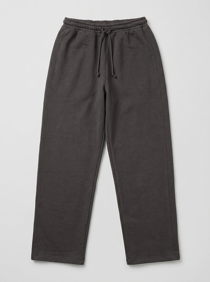Women's Casual High-Waist Charcoal Fleece Sweatpants