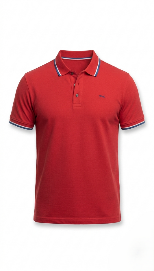 BRAX MENS LOGO BASIC POLO