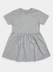 Polka Dot Short-Sleeve Top for Girls