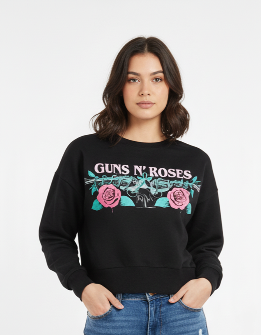 LEFTIES GUNS N' ROSES WOMENS SWEATSHIRT